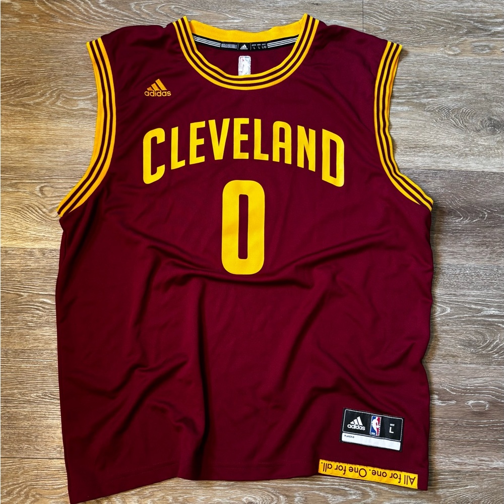 Adidas Cleveland Basketball Jersey - Burgundy and Gold